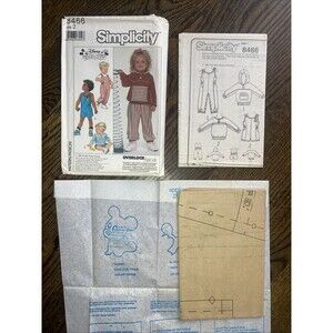 Disney Babies Mickey Transfer & Sewing Pattern #8466 80s Toddler 2T NEW FF UNCUT